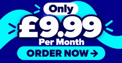 Order 1 product ecommerce website design for £999 per month