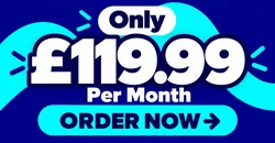 Order 150 product ecommerce website design for £11999 per month