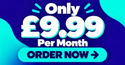 Order 2 page website design for £999 per month