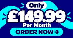 Order 250 product ecommerce website design for £14999 per month
