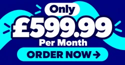 Order 2500 product ecommerce website design for £59999 per month