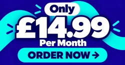Order 3 page website design for £1499 per month