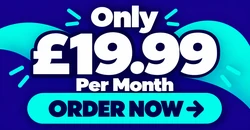 Order 4 page website design for £1999 per month