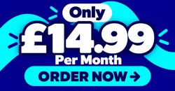 Order 5 product ecommerce website design for £1499 per month