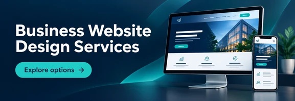 xplore business website design services options